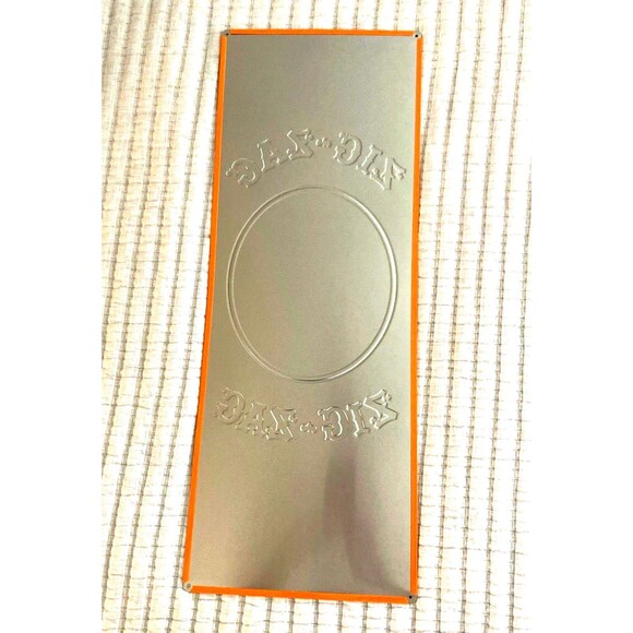 Zig-Zag EMBOSSED Metal TOBACCIANA Large Rolling Papers Slow Burning Sign 24"x9" - Picture 4 of 4
